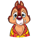 Стикер Чип и Дейл #6 ВКонтакте