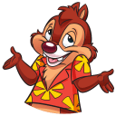 Стикер Чип и Дейл #23 ВКонтакте