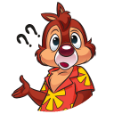 Стикер Чип и Дейл #25 ВКонтакте