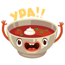 Sticker Leckeres Team #6 VK