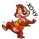 Стикер Чип и Дейл #27 ВКонтакте