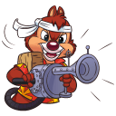 Стикер Чип и Дейл #28 ВКонтакте