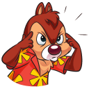 Стикер Чип и Дейл #34 ВКонтакте