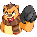 Стикер Сурок Билл #31 ВКонтакте