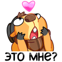 Стикер Сурок Билл #41 ВКонтакте