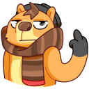 Стикер Сурок Билл #45 ВКонтакте