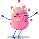 Стикер Какая любовь! #12 ВКонтакте