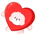 Стикер Пудинг #13 ВКонтакте