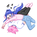 Стикер Бабл и Гам #14 ВКонтакте