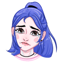 Стикер Бабл и Гам #19 ВКонтакте