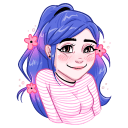 Стикер Бабл и Гам #24 ВКонтакте