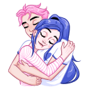 Стикер Бабл и Гам #25 ВКонтакте