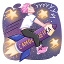 Стикер Бабл и Гам #26 ВКонтакте