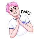 Стикер Бабл и Гам #36 ВКонтакте