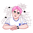 Стикер Бабл и Гам #46 ВКонтакте