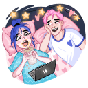 Стикер Бабл и Гам #48 ВКонтакте