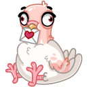 Стикер Голуба #1 ВКонтакте