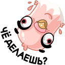 Стикер Голуба #4 ВКонтакте