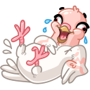 Стикер Голуба #6 ВКонтакте