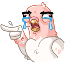 Стикер Голуба #16 ВКонтакте