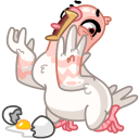 Стикер Голуба #24 ВКонтакте