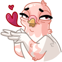 Стикер Голуба #25 ВКонтакте