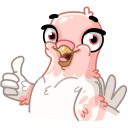 Стикер Голуба #43 ВКонтакте