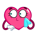 Стикер Валентинка #10 ВКонтакте