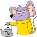 Стикер Эникей #8 ВКонтакте