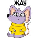 Стикер Эникей #18 ВКонтакте