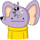 Стикер Эникей #21 ВКонтакте