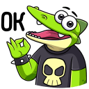 Стикер Крок #20 ВКонтакте