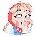 Стикер Маслёна #14 ВКонтакте