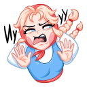 Стикер Маслёна #15 ВКонтакте