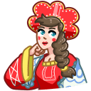 Стикер Яства и пляски #40 ВКонтакте