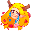 Стикер Элла #2 ВКонтакте