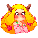 Стикер Элла #13 ВКонтакте