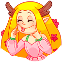 Стикер Элла #19 ВКонтакте