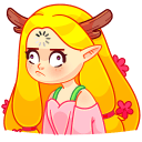 Стикер Элла #23 ВКонтакте