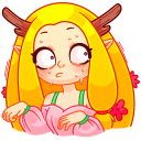 Стикер Элла #34 ВКонтакте