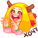 Стикер Элла #40 ВКонтакте