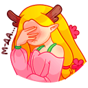 Стикер Элла #42 ВКонтакте