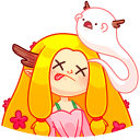 Стикер Элла #45 ВКонтакте