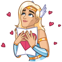 Стикер Астра #9 ВКонтакте