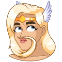 Стикер Астра #10 ВКонтакте