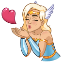 Стикер Астра #12 ВКонтакте