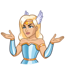 Стикер Астра #25 ВКонтакте