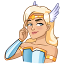 Стикер Астра #32 ВКонтакте