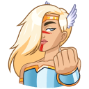 Стикер Астра #34 ВКонтакте