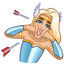 Стикер Астра #36 ВКонтакте